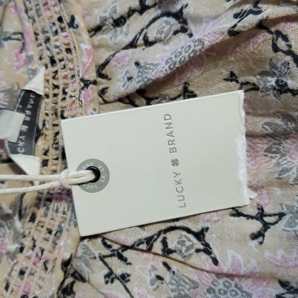NWT Lucky Brand Boho Top - Picture 7 of 10
